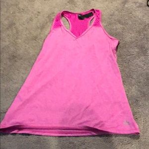 Pink workout tank top
